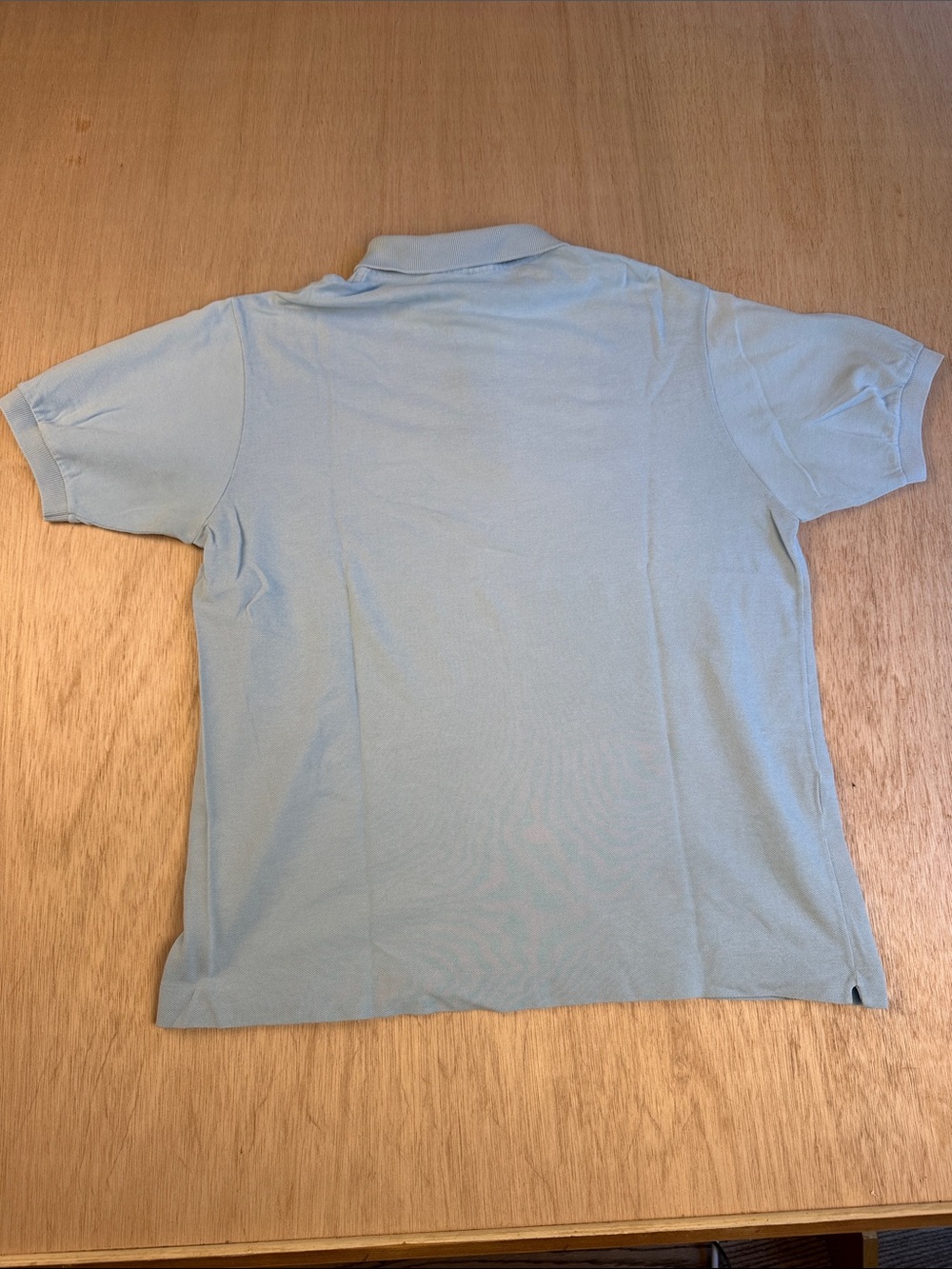 Lacoste Men’s Classic Piqué Polo Shirt Light Blue 100% Cotton Size 5 (US Large) - Picture 8 of 9